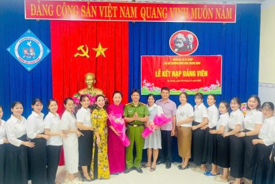 LỄ KẾT NẠP ĐẢNG VIÊN NĂM 2025