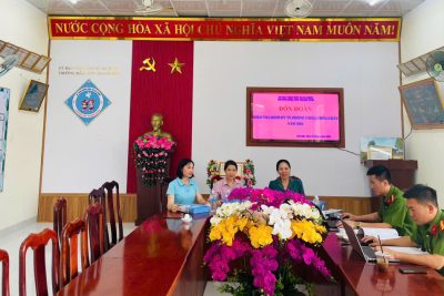 Đón đoàn kiểm tra Phòng Cảnh sát PCCC-CHCN năm 2026