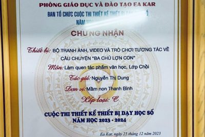 Hội thi Xây dựng thiết bị dạy học số lần thứ II năm 2023